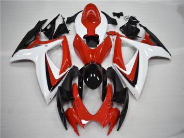 Acheter Carénages GSXR 600 / 750 K6 2006-2007 - Rouge Noir