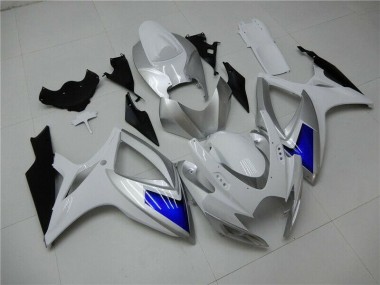 Acheter Carénages GSXR 600 / 750 K6 2006-2007 - Blanc Bleu