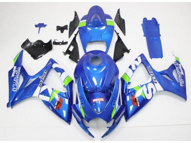 Acheter Kit Carénages Complet GSXR 600 / 750 K6 2006-2007 - Bleu Blanc