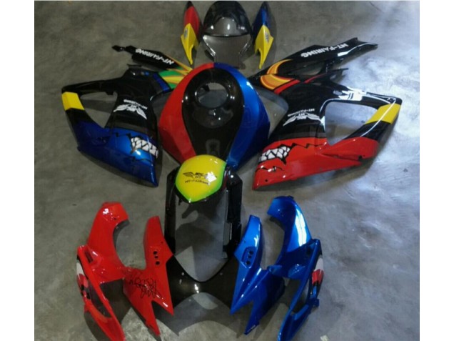 Carénage GSXR 600 / 750 K6 2006-2007 - Rouge Bleu Carénage GSXR 600 / 750 K6 2006-2007 - Rouge Bleu