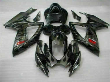 Acheter Kit Carénages Complet GSXR 600 / 750 K6 2006-2007 - Noir