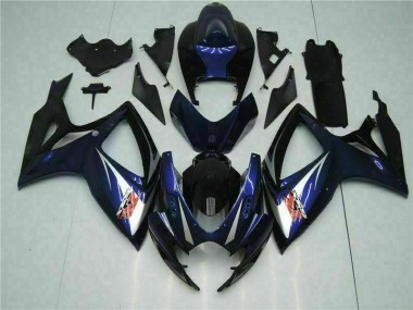 Acheter Carénage GSXR 600 / 750 K6 2006-2007 - Noir Bleu