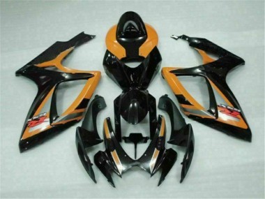 Acheter Carénage GSXR 600 / 750 K6 2006-2007 - Noir Orange