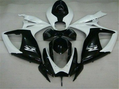 Acheter Carénage GSXR 600 / 750 K6 2006-2007 - Noir Blanc