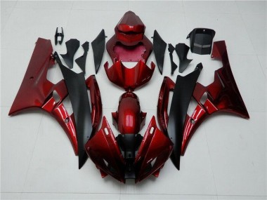 Acheter Carénages R6 2006-2007 - Rouge Noir
