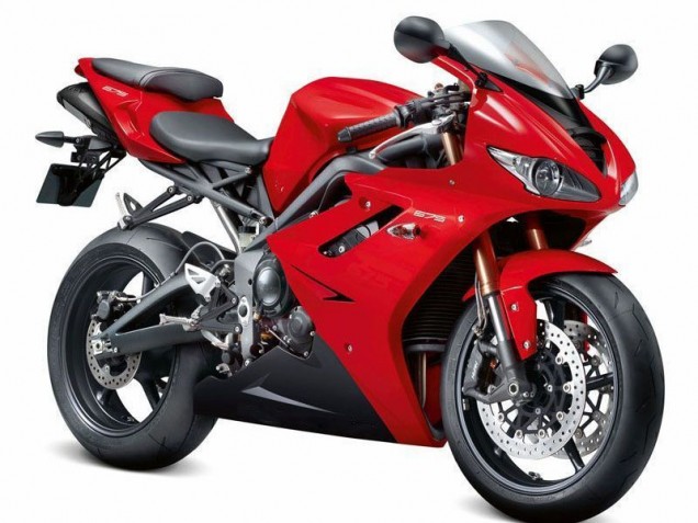 Carénage Daytona 675 Triple 2006-2008 - Rouge Noir Carénage Daytona 675 Triple 2006-2008 - Rouge Noir