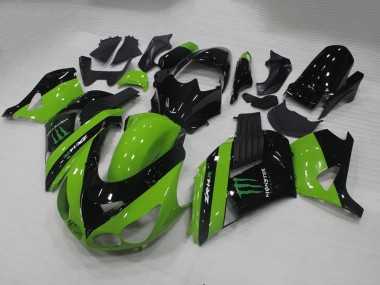 Acheter Carénage ZX14R ZZR 1400 2006-2011 - Vert Monster