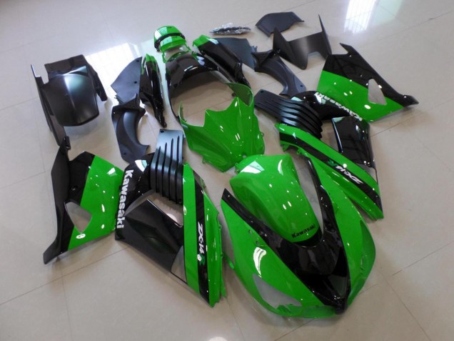 Carénage ZX14R ZZR 1400 2006-2011 - Vert et Noir Carénage ZX14R ZZR 1400 2006-2011 - Vert et Noir