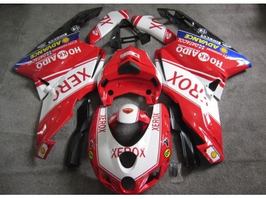 Acheter Carénage Ducati 749 2005-2006 - Rouge Blanc Xerox