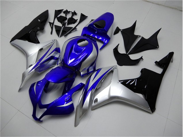 Carénage CBR 600 RR 2007-2008 - Bleu Argent Noir Carénage CBR 600 RR 2007-2008 - Bleu Argent Noir