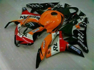 Acheter Carénages CBR 600 RR 2007-2008 - Orange Noir Repsol