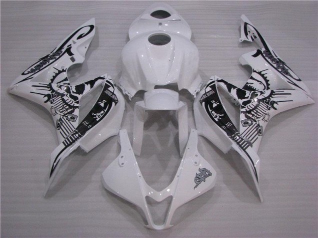Carénages CBR 600 RR 2007-2008 - Noir Blanc Carénages CBR 600 RR 2007-2008 - Noir Blanc