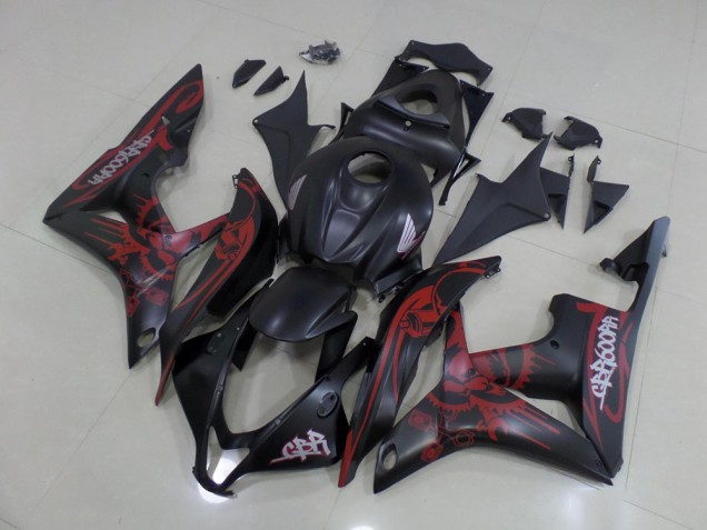 Carénages CBR 600 RR 2007-2008 - Noir Rouge Carénages CBR 600 RR 2007-2008 - Noir Rouge