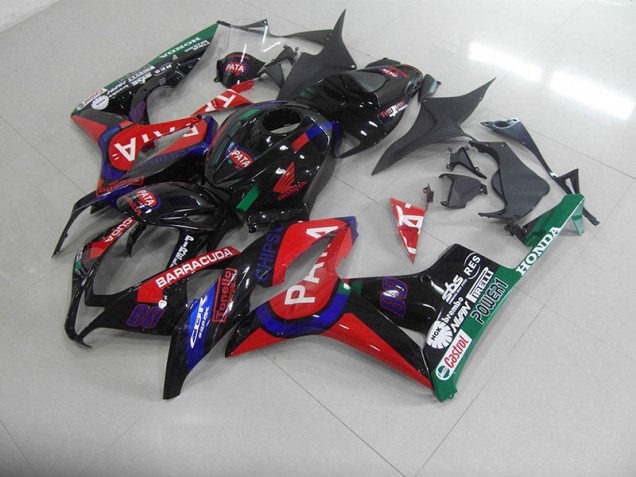 Carénage CBR 600 RR 2007-2008 - Noir Rouge Pata Carénage CBR 600 RR 2007-2008 - Noir Rouge Pata