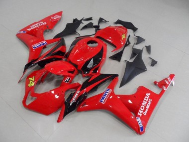 Acheter Carénage CBR 600 RR 2007-2008 - Rouge Noir Courses