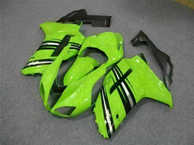 Carénage ZX6R 2007-2008 - Vert Noir