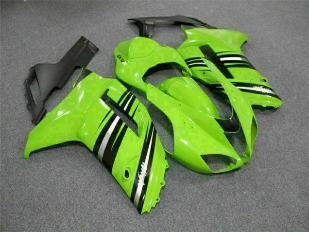 Carénage ZX6R 2007-2008 - Vert Noir