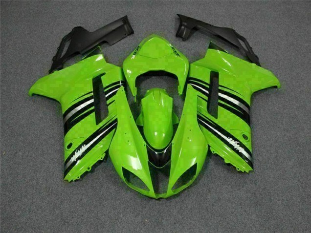 Carénage ZX6R 2007-2008 - Vert Noir
