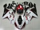 Carénage ZX6R 2007-2008 - Blanc Noir Rouge Carénage ZX6R 2007-2008 - Blanc Noir Rouge