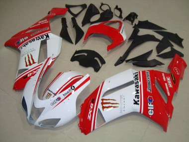 Acheter Carénage ZX6R 2007-2008 - Rouge et Blanc