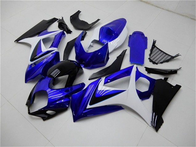 Carénage GSXR 1000 K7 2007-2008 - Bleu Blanc Noir Carénage GSXR 1000 K7 2007-2008 - Bleu Blanc Noir