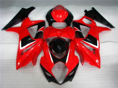 Acheter Carrosserie GSXR 1000 K7 2007-2008 - Rouge Noir