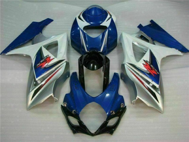 Kit Carénages Complet GSXR 1000 K7 2007-2008 - Bleu Blanc Kit Carénages Complet GSXR 1000 K7 2007-2008 - Bleu Blanc