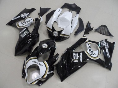 Acheter Carénage GSXR 1000 K7 2007-2008 - Noir Lucky Strike