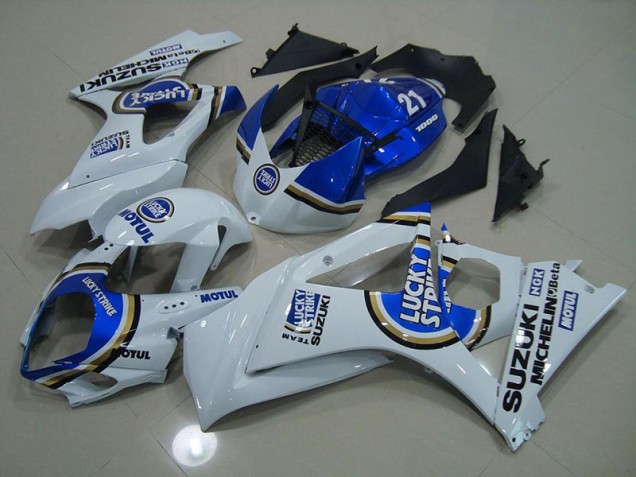 Carénage GSXR 1000 K7 2007-2008 - Bleu Lucky Strike Carénage GSXR 1000 K7 2007-2008 - Bleu Lucky Strike