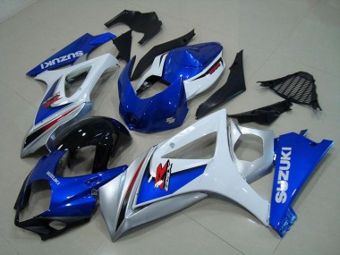 Acheter Carénage GSXR 1000 K7 2007-2008 - Blanc Bleu