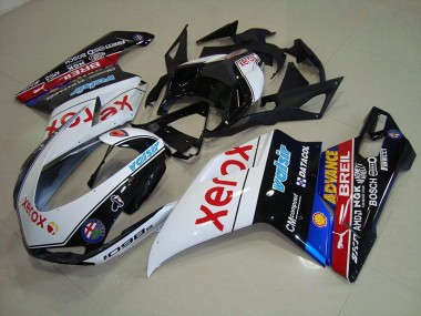 Acheter Carénage Ducati 848 1098 1198 2007-2014 - Noir Xerox