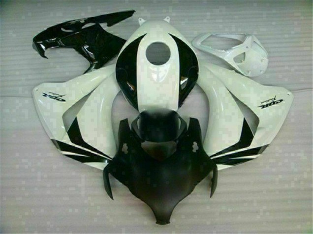 Carrosserie CBR 1000 RR 2008-2011 - Blanc Noir Carrosserie CBR 1000 RR 2008-2011 - Blanc Noir
