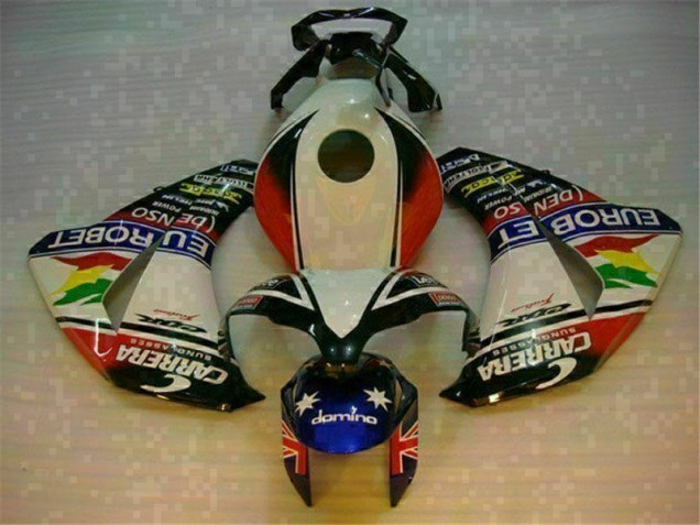 Carrosserie CBR 1000 RR 2008-2011 - Blanc Bleu Carrosserie CBR 1000 RR 2008-2011 - Blanc Bleu