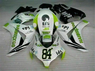 Acheter Carénage CBR 1000 RR 2008-2011 - Blanc Vert Hannspree 84