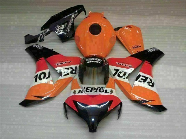 Carrosserie CBR 1000 RR 2008-2011 - Orange Repsol Carrosserie CBR 1000 RR 2008-2011 - Orange Repsol