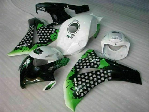 Carénage CBR 1000 RR 2008-2011 - Vert Blanc Carénage CBR 1000 RR 2008-2011 - Vert Blanc