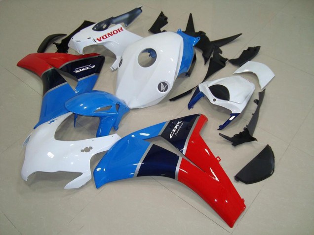 Carénage CBR 1000 RR 2008-2011 - Blanc Bleu Rouge Carénage CBR 1000 RR 2008-2011 - Blanc Bleu Rouge
