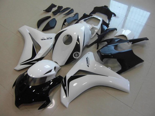 Carénages CBR 1000 RR 2008-2011 - Blanc Noir Carénages CBR 1000 RR 2008-2011 - Blanc Noir