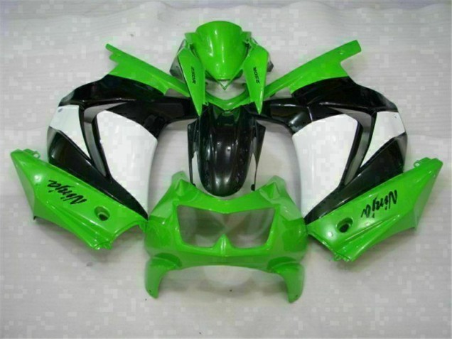 Kit Carénages EX250 2008-2012 - Vert Noir Ninja Kit Carénages EX250 2008-2012 - Vert Noir Ninja
