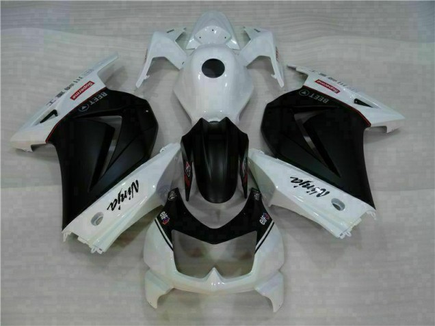 Carénage EX250 2008-2012 - Blanc Noir Ninja Carénage EX250 2008-2012 - Blanc Noir Ninja