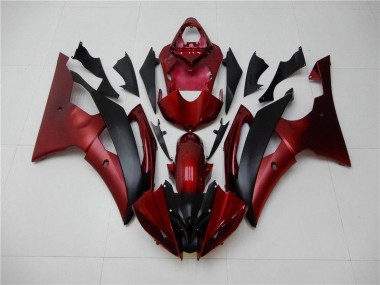 Acheter Carénages R6 2008-2016 - Rouge Noir