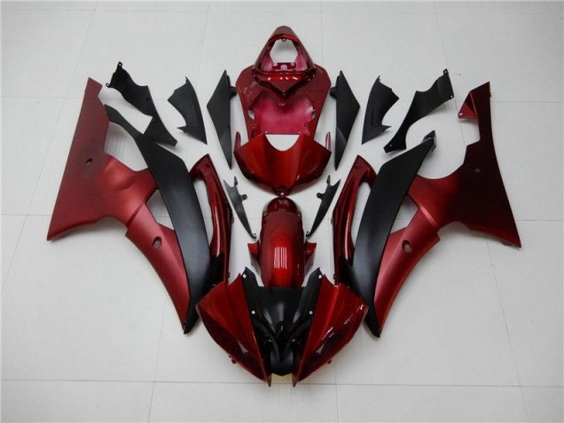 Carénages R6 2008-2016 - Rouge Noir Carénages R6 2008-2016 - Rouge Noir