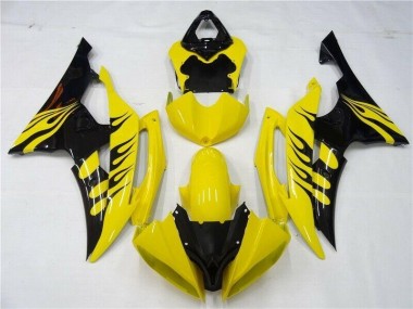 Acheter Carénage R6 2008-2016 - Jaune Noir
