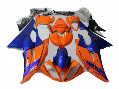 Acheter Carénage R6 2008-2016 - Orange Bleu