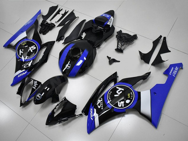 Carénage R6 2008-2016 - Bleu Noir Carénage R6 2008-2016 - Bleu Noir