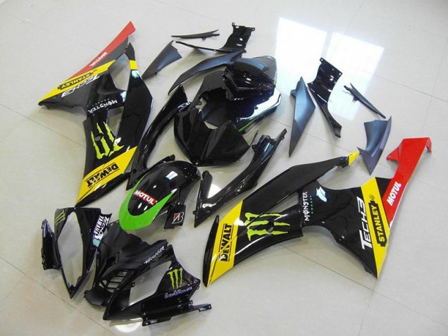 Carénages R6 2008-2016 - Jaune Monster Carénages R6 2008-2016 - Jaune Monster
