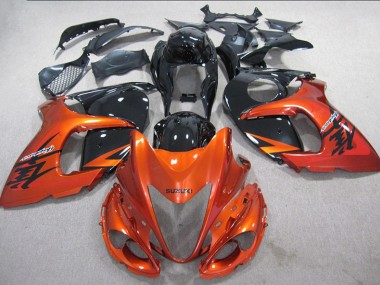 Acheter Carénage GSXR 1300 Hayabusa 2008-2019 - Orange Noir