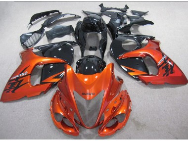 Acheter Carénage GSXR 1300 Hayabusa 2008-2019 - Orange Noir