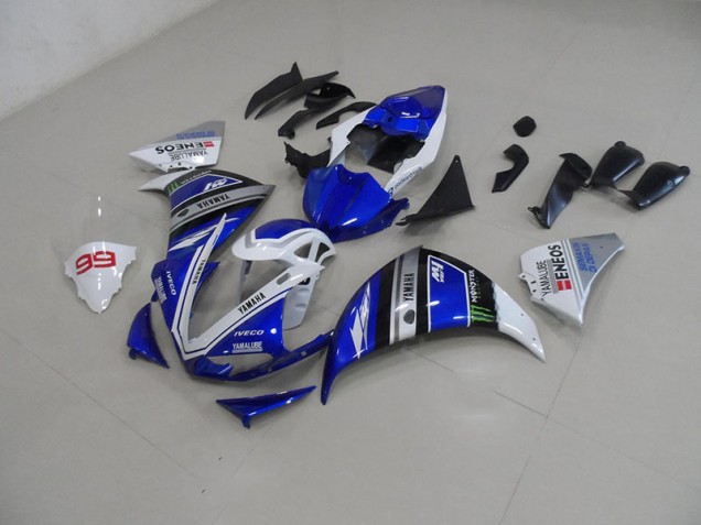 Carrosserie R1 2009-2011 - Bleu Blanc Carrosserie R1 2009-2011 - Bleu Blanc