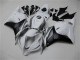 Carénage CBR 600 RR 2009-2012 - Blanc Argent Noir